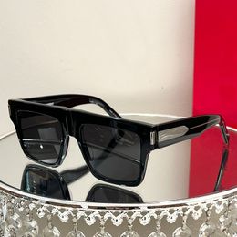 Designer zonnebrillen Dikke plaat SL628 bril met vierkant montuur Mode klassieke merkzonnebril voor dames en heren outdoor UV-beschermingsbril originele doos