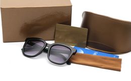 Lunettes de soleil mode hommes et femmes lunettes de soleil aviateur luxe UV400 Sunglasse Drive monture en métal verres polarisés en verre