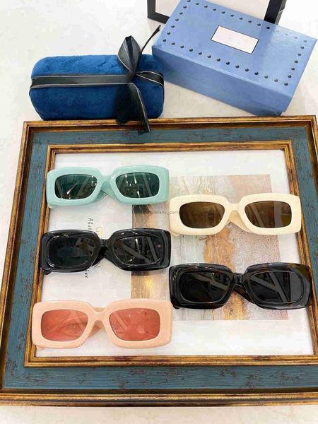 Gafas de sol de moda uv400 gafas de sol de diseño de alta calidad para hombres y mujeres mismo estilo retro personalidad calle tendencia foto gafas