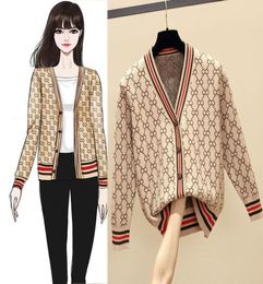 Mode chandails Cardigans femmes automne femmes manteau tricoté Cardigan pull veste Coats9310930