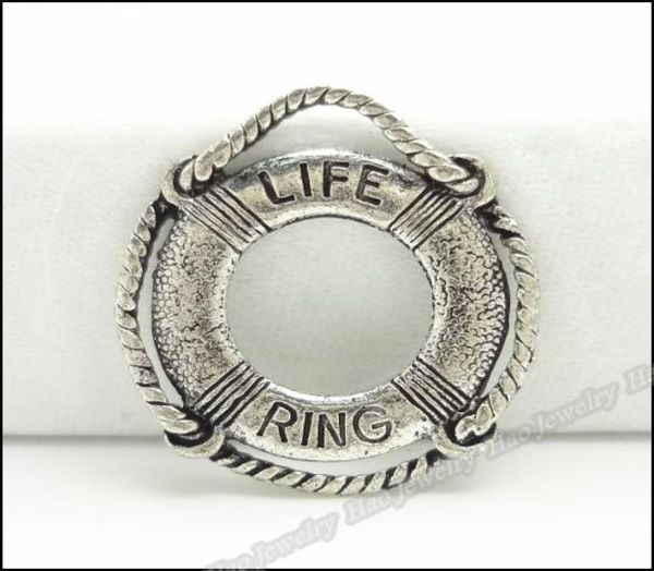 Fashion Swim Ring Charms Antique Silver Aley Pends Fit Diy Jewelry Hallazgos 120pcslot9783062