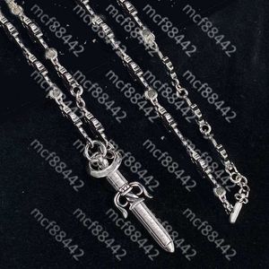 Mode Épée Pendentif Collier Chaîne Bijoux pour Hommes et Femmes Tendance Personnalité Punk Croix Style Amoureux Cadeau Hip Hop Bijoux avec Boîte Nrj 96ff