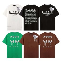 T-shirt de mode T-shirts de créateurs Marque T-shirts Hommes Femmes Manches courtes Hip Hop Streetwear Tops Shorts Vêtements de sport Vêtements B-43 Taille XS-XL Flyword123