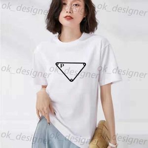 T-shirt de mode T-shirt de créateur pour hommes Vêtements de créateurs pour femmes Casual Luxury P Home Clothing Street Short à manches
