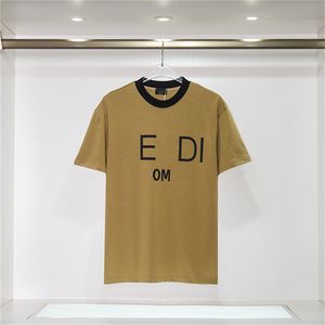 T-shirt à la mode T-shirt pour hommes Designer Col rond Manches courtes Pull à lettres pour filles Chemise décontractée T-shirt Slim Fit Street Wear Taille asiatique S-XXL GH17