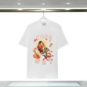 Fashion T-shirt Men Femmes Designers T-shirts Tees Vêtements Tops Man S Casual Cheft Shirt Luxury Clothing Street Shorts Sleeve Vêtements Casablanc Tshirts 17