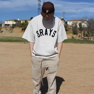 Fashion- T Shirt saison 7 Greys Baseball High Street Top Tee Streetwear Hip Hop T-shirt