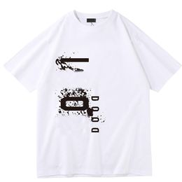 Fashion T-shirts Designers tshirts Luxury Casual Coffre Shirt Shirt High Quality Brands Asia Tizepray Heart Letter Cotton Crew Neck Couf à manches courtes Spring Summer