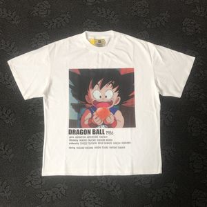 Camisetas de moda gráficos de dibujos animados de streetwear ropa vintage algodón de algodón suelto camisetas de gran tamaño camiseta para hombres