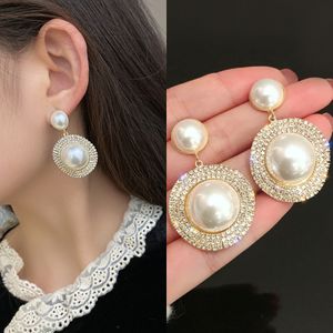 Mode tempérament perle boucles d'oreilles 2023 boucles d'oreilles pour femmes tenue quotidienne fête élégant bijoux ensemble de mariage accessoires