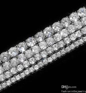 Mode Tennis Designer Armband Luxe Sieraden gouden diamanten armband voor mannen Party 3 4 5 6 mm 7 8 inch moissanite armbanden diamant7338396