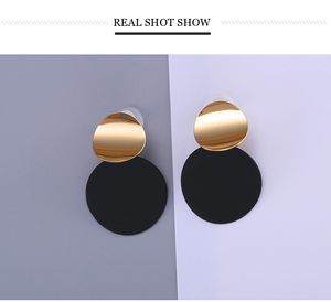 Mode-de nieuwe gepersonaliseerde modeontwerper Dongguk deur metalen oorbellen oorbellen oorbellen sieraden fabriek direct