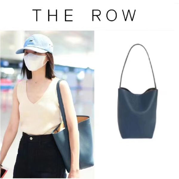 Mode The Row Park Sac fourre-tout pour femmes Seau en cuir de luxe Sac de créateur Sacs à main de qualité supérieure Grande capacité Hommes Embrayage Crossbody Hobo Épaule Voyage 10a Sacs