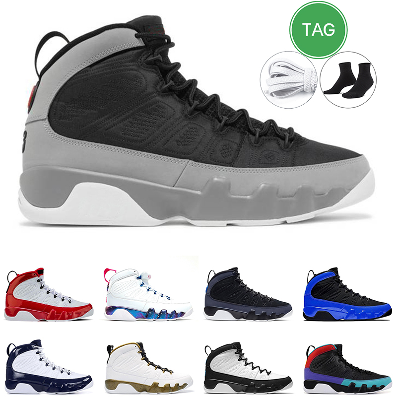 chaussures de basket-ball pour hommes 9s 9 rétro Chili UNC Racer Blue University Gold Dream It Do It Gym Red baskets de sport pour hommes