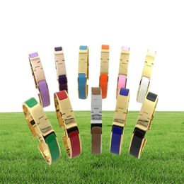 Fashion Titanium Bangle Steel plaqué 14k bracelet Langcai français adapté aux femmes 039 Bracelet de manche d'amour 6709299