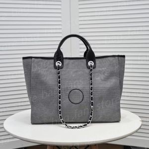 Mode draagtassen Dames Designer Capaciteit Handtassen Cavas Denim Chain Bag 17924