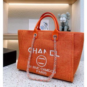 Fashion Tote Handbags 10a Luxury Canvas Sacs Bags Tops de qualité CC Evening Beach Totes Designers à main de sac à main