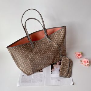 Mode fourre-tout sac à main en cuir sac fourre-tout ensemble de 2 pièces messager épaule fourre-tout sac pour femme grande capacité sac à provisions design plaid double lettrage