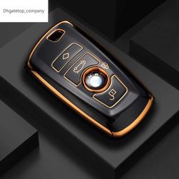 Fashion TPU Car Remote Key Case Cover Shell pour BMW 1 3 5 7 Série 7 X1 X3 X4 X5 F10 F15 F16 F20 F30 F18 F25 M3 M4 E34