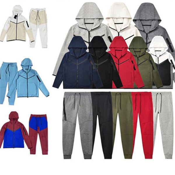 Chándal de moda Hombres Chándales Chándal Hombre Pantalones deportivos Chaqueta con capucha Correr Pantalones para correr Manga larga Fútbol americano europeo Rugby Chándal Top Z6