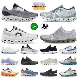 Fashion Trainer Running Shoes Cloud All Black Waterproof Runner Rosa Cloudrunner Nova Cloudmonster 5 Cloudultra CYAN CYAN Triple Black Light Blue Dhgate Sneaker