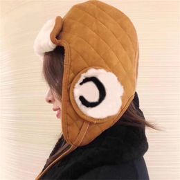 Fashion Trapper Hats Diseñador de Gorreras para mujer Cabas de la marca Luxury Bucket Mujer Men Winter Winter Wool Hat Baseball Casquettes Casquettes