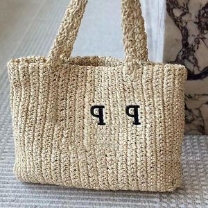 Fashion Travel Summer Tote Designer Womens Beach Sacs Fashion Sunshine Handsbags Straw Ladies Totes Nouveau sac à bandoulière tissé Rxanr