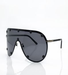 Diseñador de tendencias de moda 1043 Gafas de sol Kyler para hombres Mujeres Summer Vintage Forma de piloto de gran tamaño Antiultraviolet4681261