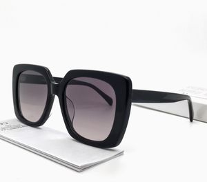 Modetrend ontwerper 40218 zonnebril voor dames klassieke vierkante vorm oversized bril zomer elegante vrijetijdsstijl brillen UV-bescherming wordt geleverd met etui