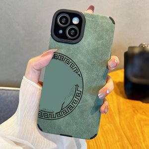 Fashion Trend Designer MAN Telefoon Case 12/13mini 6plus afdrukken Logo vuil-proof valpreventie Minimalistische stijl Mobiele telefoonbeschermingshoesjes