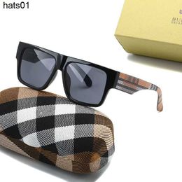 Modetrend nieuwe burberyity zonnebrillen voor heren en dames trendy zonnebrillen verankeren outdoor straatfotografie brillen
