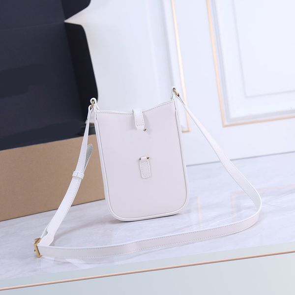 Tendances de la mode Classique Mini Sac de téléphone Style rétro Sac à bandoulière pour femme Sac à bandoulière Bandoulière réglable Cuir Élégant simple 735214