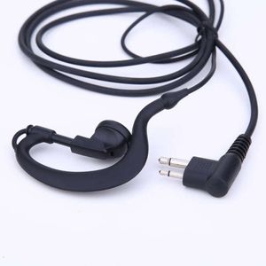 Mode Buis 2 Pin Akoestische Oortelefoon Microfoon PTT Headset voor Motorola Radio GP88 GP300 Walkie Talkie Oortelefoon