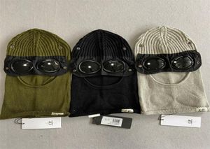 Fashion Two Lens Windbreak Hood Brees Outdoor Cotton Tricoted Men Mask Casual Male Skull Caps HATS HAUTE QUALITÉ 41524244605153