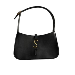 Sac sous les bras de mode Femmes Homme Cuir lisse Sacs à bandoulière classiques Luxurys Embrayage Sac à main Fourre-tout Cleo Metal Hardware Designer Sacs à bandoulière