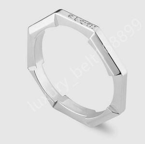 Mode unisex luxe ring voor mannen vrouwen unisex spook designer ringen sieraden spleet kleur kleur