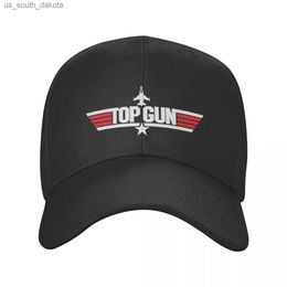 Mode Unisex Maverick Film Top Gun Baseball Cap Volwassen Verstelbare Vader Hoed voor Mannen Vrouwen Sport Snapback Caps Zomer hoeden L230523