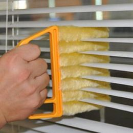 Mode Verticale Venster Blinds Borstel Cleaner Mini 7 Vorm Hand Hold Window Borstel Pinceis Nieuwigheid Huishoudens Schoonmaken