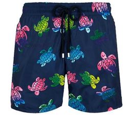 Fashion-Vilebrequins Swimwear Shorts Pantalones cortos Tortugas Tortugas de verano