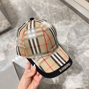 Mode Vintage casquette Tartan Flat-Bill Trucker Cap pour Street Style beanie marque designer casquette de baseball unisexe papa chapeaux avec sangle réglable Bb0092