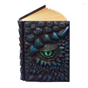 Mode Vintage Dragon Embossed Resin Cover Travel Diary Notebook Journal A5-Note Book Art 3D Relief 1pcs