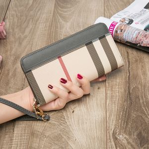 Mode Portemonnee Vrouwelijke Lange Clutch Nieuwe Dames Rits Tas High-End Kwaliteit Mobiele Telefoon Tas Groothandel