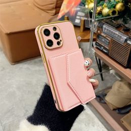 Modische Brieftaschen-Handyhüllen für iPhone 15Promax 15Plus 15Pro 14 14pro 14plus 13 13pro 12 12pro 11 pro max 8plus XS XR Xsmax Lederkartenhalter Designer-Handyhülle