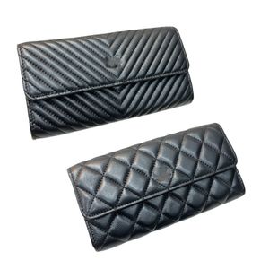 Mode portemonnee portemonnee vrouwen harttype lange dames handtas lederen klassieke stijl koppeling c portemonnee grote capcity voor telefooncase 2955 2958 met doos