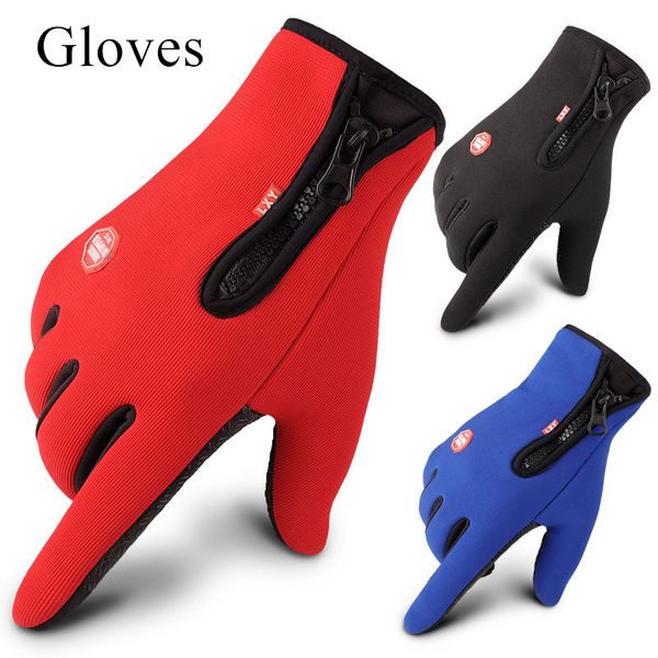 Gants de conduite coupe-vent chauds à la mode Gant de sport à écran tactile pour cadeau