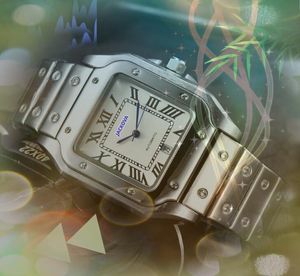 Modieus horloge 42 mm heren quartz automatisch mechanisch uurwerk Uur Fand display klok Luxe metalen rubberen band Hoge kwaliteit waterdichte horlogegeschenken