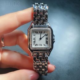 Mode horloge voor heren designer horloges van hoge kwaliteit waterdicht montre de luxe paar kwarts vierkante wijzerplaat iced out luxe horloge mooi delicaat SB002 C23