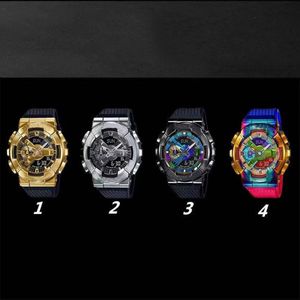 Mode horloge luxe designer heren buitensporten lichtabsorptie LED digitale quartz Horloges Jongens cadeau 110 series237p