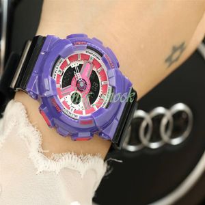 Montre de mode étanche nouveau MODE Sport double affichage GMT analogique Quartz numérique montre-bracelet LED reloj hombre relogio masculino277S