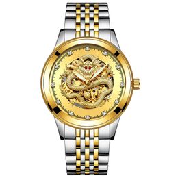 montre de mode888 style chaud tevise montre hommes transparent étanche automatique rubis diamant machines en acier inoxydable montres pour hommes